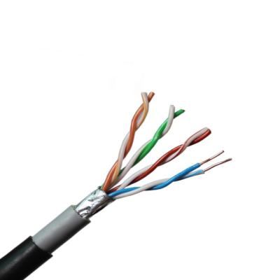 China Outdoor Networking Premium LAN Cable 4 Pair 24AWG Protected Outdoor ftp cat5e UV Resistant for sale