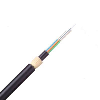 China FTTX 12 core adss aerial cable 100m 200m 400m span adss aerial fiber optic cable for sale