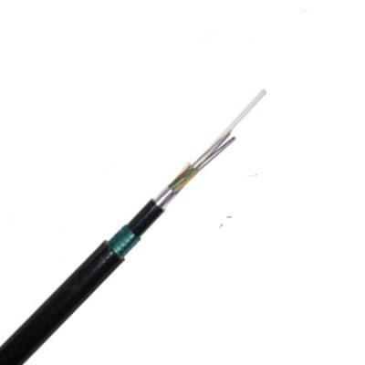 China FTTX Single Mode SM Fiber Optic Cable 144c 144 Count Direct Burial Outdoor Opc GYFTA53 for sale