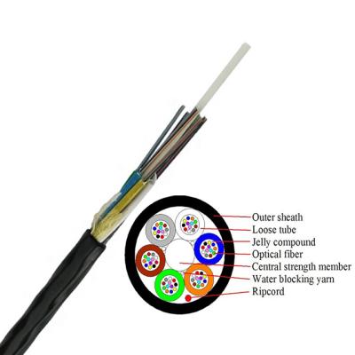 China Micro Duct Installation GCYFY 24 48 94 144 Core Air-Blow Fiber Optic Cable Mini Air Blow Fiber Optic Cable for mico duct installation for sale