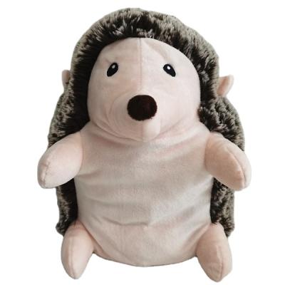 China Pretty Gift Customized Logo Hedgehog Microwavable Plush Toys Lavender Scented Plush Microwavable Hedgehog Warm Cold Plush for sale