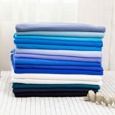 China Durable instock 250gsm heavy stretch french terry 100 cotton spandex knitted fabric for hoodies for sale