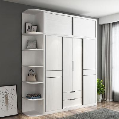 China Moon White 1.8m Wardrobe Top Cabinet Corner Cabinet for sale