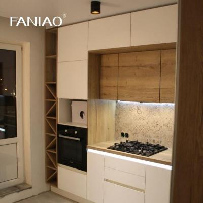 China Modular Wooden Cupboard Kitchenette For Apartments All In One  Cabinets Kitchen Furniture Manufacturer for sale