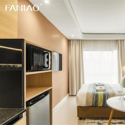 China Armarios de cocina personalizados cocina todo en una cocina para apartamentos y hoteles en venta