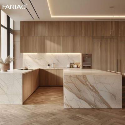 China High End Modern White Kitchen Cabinets Sets Modular Wall Mounted Kitchen Cupboards Cabinets for sale