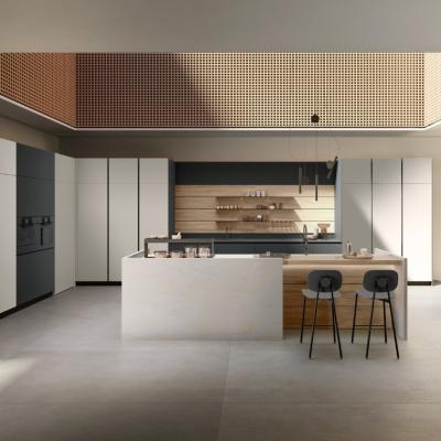 China Maximize Your Kitchen Space With Wood Veneer Kitchen Cabinet From Expert Maker for sale