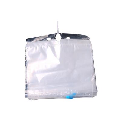 China Disposable Factory Supply Customized Logo Biodegradable Plastic Slider Zipper Bags For Clothing for sale