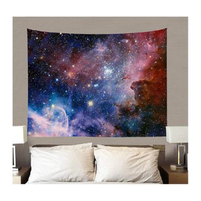 China Minimalist Mandala Tapestry Geometric Sublimation Printing Cloth with Colorful Galaxy Stars Wall Hanging Blanket for sale