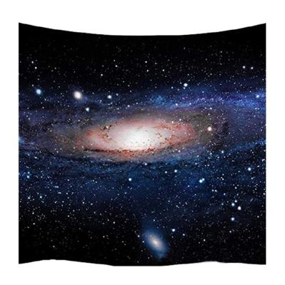 China Jacquard Hd Printed Galaxy Planet Space Tapestry Soft Wall Hanging Art Decor Planet Tapestry for sale