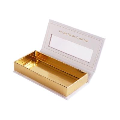 China Custom Eyelash Gift Box Cardboard Paper Box Handmade Paper Packaging Container for sale