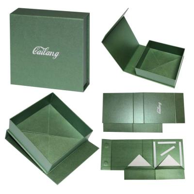 China Handmade Rigid Folding Wristband Paper Box Packaging Gift Box for sale