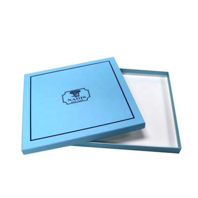 China Handmade Scarf Packaging Box Top And Bottom Packaging Box Gift Box With Lid for sale