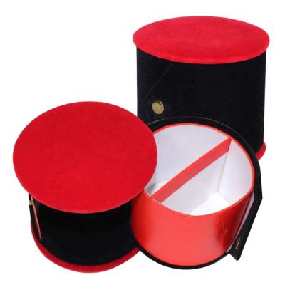 China Handmade Custom Size Cylinder Cardboard Tube Packaging Round Paper Boxes Color Candle Box for sale