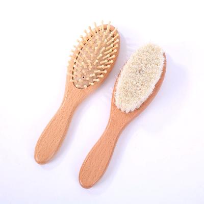 China Baby Goat Home Hair Brush and Comb Set for Newborns and Toddlers | Safe brush that respects the environment for sale