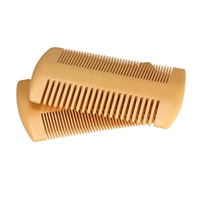 China Home Private Label Portable Wooden Beard Comb For Men for sale