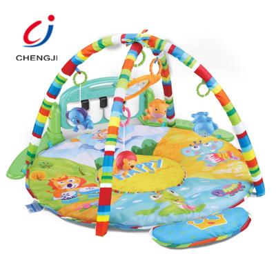 China Toy Latest Toys Baby Mat Educational Play,Kids Toys Wholesale Music and Light Baby Gym for sale