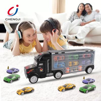 China Toy Wholesale Diecast 1/27 Truck Miniature Kit Metal Model Car Diecast Toy Diecast Vehicles for sale