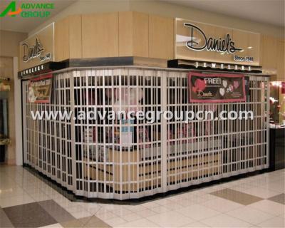 China Store Front Commerical Polycarbonate Transparent Rolling Folding Door for sale