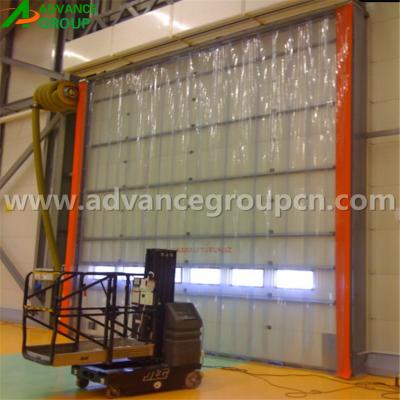 China Industrial Interior Exterior PVC Plastic Door Curtain For Industry for sale