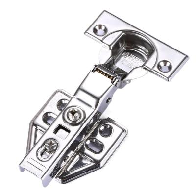 China Contemporary Manufacturer Wholesale Stainless Steel Dip Hinge Dimming Buffer Hinge Wardrobe Door Mute Door Hinge for sale