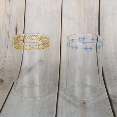 China Sustainable High Borosilicate Glass Tumbler For Drinking Cup Set for sale