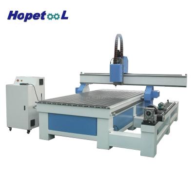 China Factory Multifuncional 1325 CNC Router With Rotary Shaft for sale