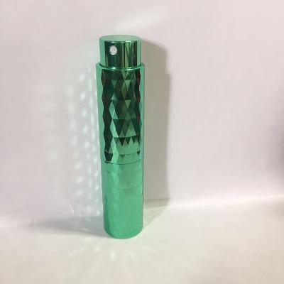 China Travel Cosmetic High Quality Empty Refillable Aluminum Mouth Fresh 8ML 10ML Perfume Spray Bottle for sale