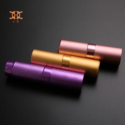 China Eco-friendly Design 3ml 5ml 10ml Butterfly Mini Aluminum Oil Bottle Roll On Perfume Bottle for sale