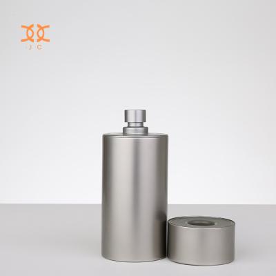 China Manufacturer Buying High Quality Embossed Aluminum Bottle 100ml Men Perfume Empty Wholesale for sale