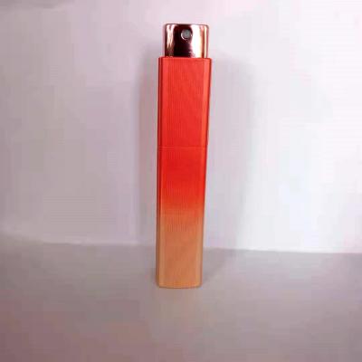 China High Quality 10ml Square Shape Eco-friendly Latest New Arrival Design Twist And Spray Perfume Bottle for sale