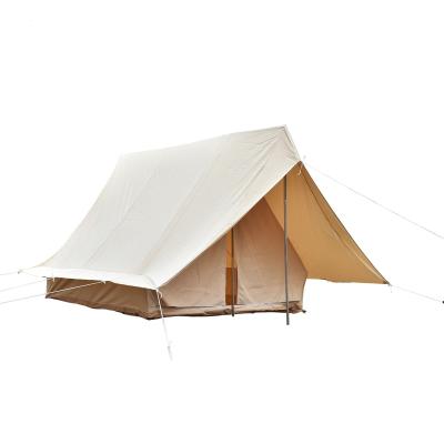 China Durable 3 To 4 Person Canvas Scout Bell Tent For Camping for sale