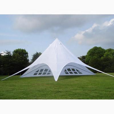 China straight tie type high quality star shade tent for sale/outdoor canopy tent/double star tent for sale