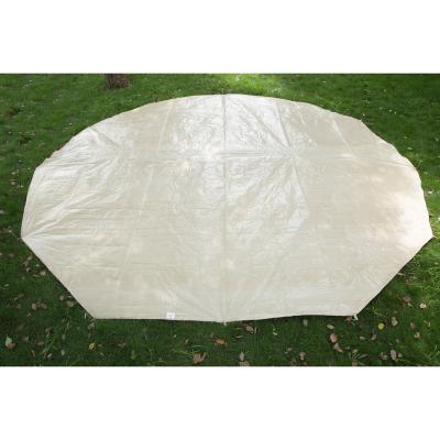 China Washable Outdoor Camping 5m Bell Tent Covers Flooring Mats Footprint Tent Groudsheet Carpet Mat For Tents for sale