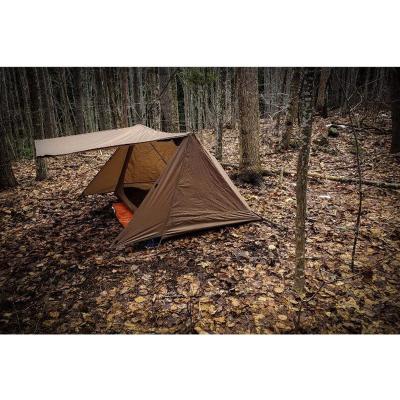 China UV-resistant outdoor survival backpacking tent bushcraft glamping camping tent for sale for sale