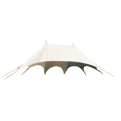 China Straight Bracing Type Double Star Party Tent For Outdoor Event for sale