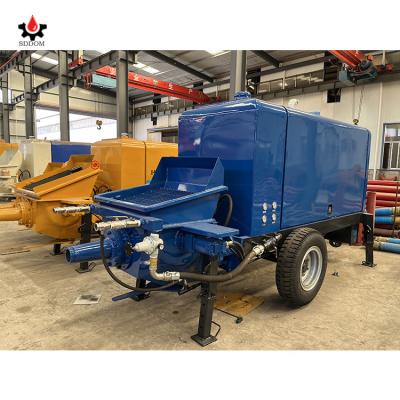 China Building material shops china supplier small electric portable concrete pump for sale 20m3/h 30m3/h 40m3/h for sale