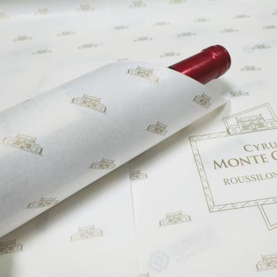 China Education Manufacturers 17g Printing Custom Apparel Wine Wrapping Pear Logo Custom Wax Paper Flower Gifts Snow Paper for sale