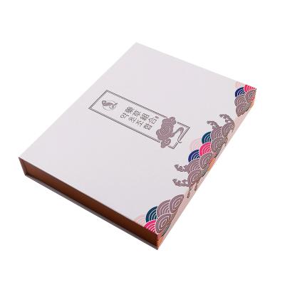 China Recyclable Black Packing Gift Box Customized Plain Folding Gift Box With Universal Ribbon Flip for sale