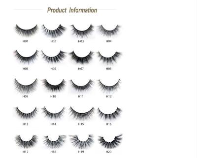 China Natural Soft Lashes Wholesale Synthetic 3D Crisscross Band Eyelash Private Label False Eyelashes 5pairs Natural Look In One Box for sale