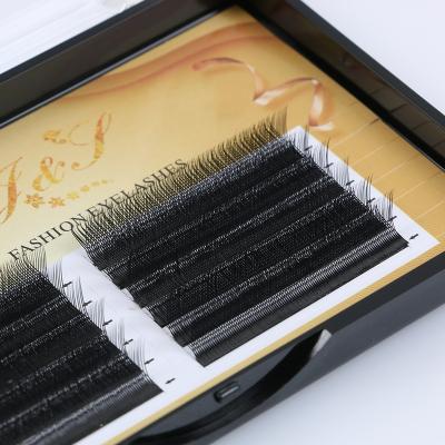 China wholesale handmade W Y shaped eyelash extensions shape eyelash lashes seller with customized package and logo accepted for sale