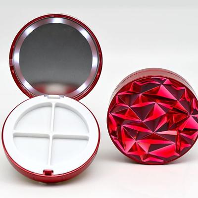 China Glow in the dark handmade eyelash led mirror wick case shine with attractive gloss for sale