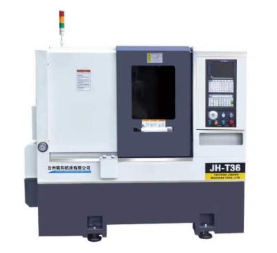 China Taizhou Jinghe Stores Economical And Efficient Building Material T36 Semi-automatic Horizontal Lathe With Milling Function Accepts Customization for sale