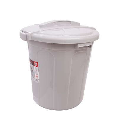 China Heavy Duty Stocked 13 Gallon Waste Garbage Rice Trash Can For Kitchen Storage for sale