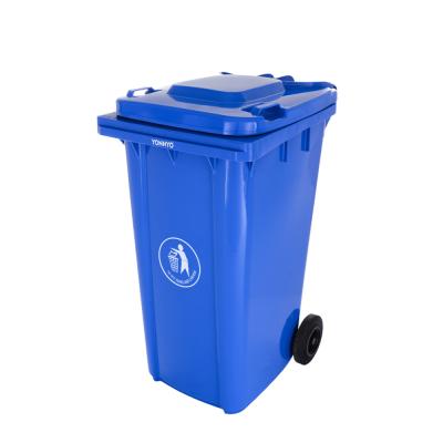 China Large Stored 240 Liter Municipal Plastic Mobile Waste Waste Containers for sale