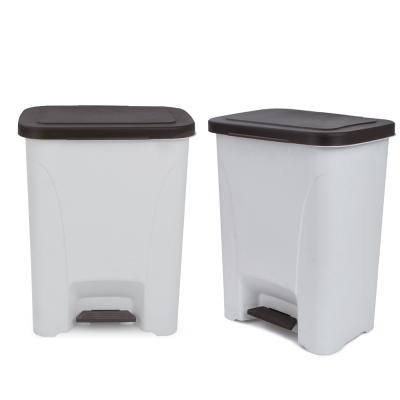 China Custom Size Stocked For Indoor Home Kitchen Waste Bin With Lid for sale