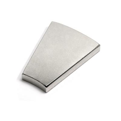 China Industrial Magnet Neodymium Magnet Fan Shape Magnet Sector Trapezoidal Strong Arc Magnet for sale