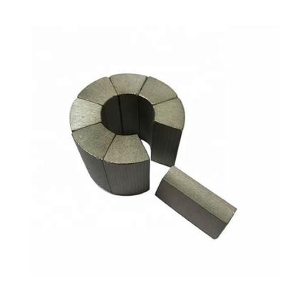 China Industrial Magnet Permanent Magnet SmCo Samarium Cobalt Arc Segment Motor Permanent Magnet for sale