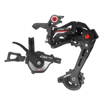 China MTB PRO Bike SENSAH CRX Derailleurs Kit Groupset Mountain Bike Shifter Lever 11 Speed ​​Rear Derailleur For MTB Bicycle Parts for sale