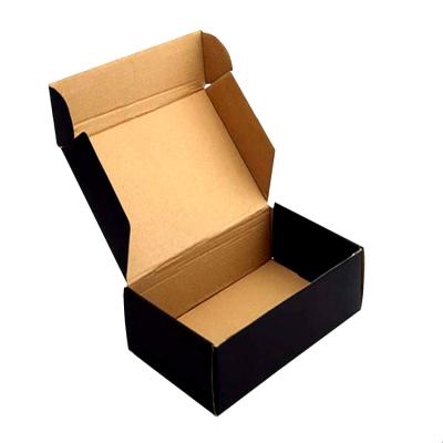 China Handmade Postal Mailing Corrugated Cardboard Folding Cardboard Box Commerce Biodegradable Corrugated Box for sale